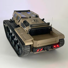 Load image into Gallery viewer, WPLDEWAN RC Tank Car 1/16 Scale Remote Control Tank Off Road RC Crawler 4WD RTR 360°Rotating Drifting Dual Motor Gearbox