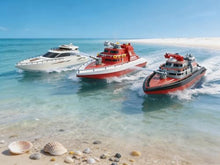 Load image into Gallery viewer, Ssccgym Remote Control Boat 4CH Electric Watercraft RC Sail Cruise Boat Yacht 15km/h for Lake