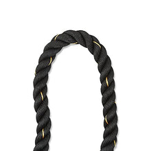 Load image into Gallery viewer, Amazon Basics Battle Rope for Home Gym, Strength Training, Cardio Fitness, Indoor & Outdoor Workout, Exercise Training Equipment, Muscle Toning, 2 Inch Diameter x 30 Feet Length, Black