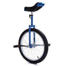 Load image into Gallery viewer, 20" Adult's Unicycle for Men/Women/Big Kids, Loads 220lbs,with Anti-Skid Alloy Rim and Pedal Adjustable Height ,Fitness Exercise(20inch)