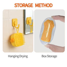 Load image into Gallery viewer, 3PCS Pet Grooming Kit – Dog Bath Brush with Soap Dispenser & 2 Finger Toothbrushes | Silicone Dog Shampoo Brush for Small Medium Large Dogs, Soft Deshedding Massage Brush for Puppy & Cats