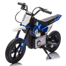 Load image into Gallery viewer, 24V Kids Ride On Electric Toy Motocross Motorcycle,200W High Speed Hub Motor, Rear Wheel Shock Absorber