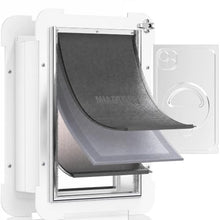 Load image into Gallery viewer, MIAOTONG 3-Flap Steel Small Dog Door for wall with Sliding Lock Panel
