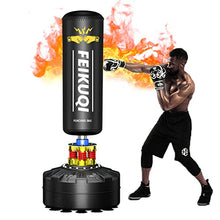 Load image into Gallery viewer, Standing Punching Bag for Adults, Feikuqi 205lbs Boxing Bag with Stand, Shock Absorber, Suction Cup Base, Punching Bag Stand for Adult, Standing Kickboxing Bag for Home Office Gym