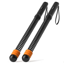 Load image into Gallery viewer, Flexella Ropeless Battle Ropes with Adjustable Weights, Portable Cordless Battle Ropes for Home Gym, HIIT & Low Impact Cardio Workouts, Compact Gym Equipment for Men & Women (Black)