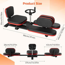 Load image into Gallery viewer, Adjustable Leg Stretcher Machine,Leg Stretcher Split Machine,Heavy Duty Steel 330lbs Leg Extension Bench for Home Yoga Gym Dance,Adult,Kids Training Fitness Leg Flexibility,Relieving Hip Tightness