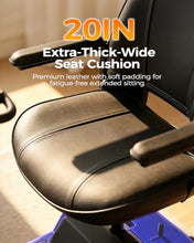 Load image into Gallery viewer, IQIRAF Foldable Mobility Scooters for Seniors,Blue Powered Electric Mobility Scooter,330LBS Capacity,15.5-Mile Range,4 Wheel Lightweight Mobility Scooters for Adults,Folding Travel Motorized Scooter