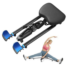 Load image into Gallery viewer, MERACH Split Machine, Stretching Equipment for Flexibility, 180° Leg Stretcher with 6-Level Length Adjustment & Comfortable Pad, Home Stretch Machine for Dance, Gymnastics, 300lbs Capacity (Black)
