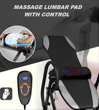 Load image into Gallery viewer, YOLEO Gravity Inversion Table for Back Pain Relief 2026 New Inversion Table w/Heat and Massage Lumbar pad Back Stretcher Machine 300 lbs