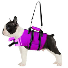 Load image into Gallery viewer, Fragralley Dog Life Jacket with Self-Locking Zipper, High-Buoyancy Ripstop Dog Swimming Vest, Floating Vest with Rescue Handle for Swimming and Boating, PFD Available for Small, Medium, and Large Dogs