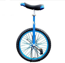 Load image into Gallery viewer, Single Wheel Unicycles Luxury Unicycle for Adult Kids, 16/18/20/24 Inch Unicycle, Single Wheel Balance Bike, Adjustable Height (Blue,24 inch)