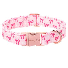 Load image into Gallery viewer, ARING PET Girl Dog Collar for Puppy Small Medium Large Dogs-Pink Bow XS