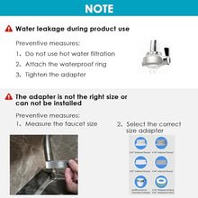 Load image into Gallery viewer, Vortopt Faucet Water Filter for Sink, T1 Rapid Flow, NSF Certified.