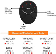 Load image into Gallery viewer, Fitness Belt Abs Stimulator Muscle Training Fitness Workout Equipment Ab Core Toner Belt for Abdominal/Arm/Leg For Home Use (Blue-03)