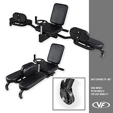 Load image into Gallery viewer, Valor Fitness Leg Stretcher Machine, Split Machine for Flexibility Training, 180 Degree Adductor Stretching Machine with Wheel Crank, Hip Opener for Hamstrings, Groin, Dance, MMA & Gymnastics