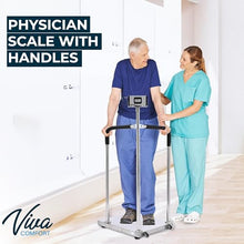 Load image into Gallery viewer, VivaComfort Medical Grade Digital Scale with Handles for Elderly, Bariatric Physician Scales, 660 lb / 300 kg Weight Capacity