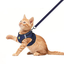 Load image into Gallery viewer, FEimaX Dog Harness and Leash Set, No Pull Breathable Soft Mesh Puppy Vest Harness Reflective Adjustable Pet Harnesses for Small Medium Dogs and Cats - Outdoor Easy Control for Walking