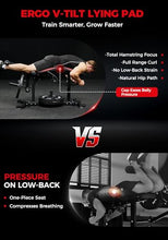 Load image into Gallery viewer, Mikolo Leg Extension and Curl Machine, Adjustable Leg Curl Machine, Seated Leg Extension and Lying Curl Machine for Home Gym, Leg Workout Equipment with Triple Loading System, Black