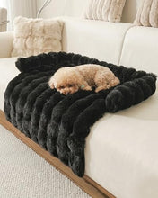 Load image into Gallery viewer, IUUI Dog Bed/Mat for Couch,Faux Rabbit Fur Pet Sofa Furniture Protector