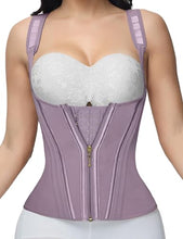 Load image into Gallery viewer, SHAPSHE Waist Trainer for Women, Tummy Control Sports Girdle, Purple-classic - Medium