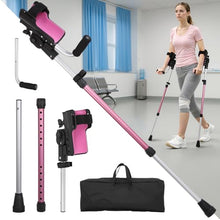 Load image into Gallery viewer, Crutches for Adults 3-Angle Adjustable Forearm Crutches Non-Slip Handles with EVA Elbow Support