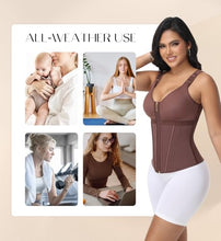 Load image into Gallery viewer, SHAPSHE Waist Trainer Corset for Women Tummy Control Body Shaper Vest -Mocha XS