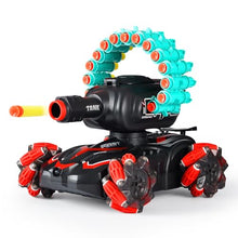Load image into Gallery viewer, BOKSYUR Rc Car Shoot SoftBullet,Fits for Nerf,Rc Tank that Shoots,Battle ANK with Remote Control Tank
