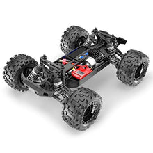 Load image into Gallery viewer, Remote Control Truck with 4WD, LED Lights, 2.4GHz Radio, 2 Rechargeable Li-Ion Batteries & Charger - Red