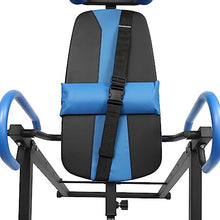 Load image into Gallery viewer, Gravity Inversion Table Foldable Inverter Stretcher Machine Heavy Duty Portable Fitness Equipment For Home Gym Body Relief Spine Back Pain Relief Muscle Relax Exercise Training Use 330Lbs