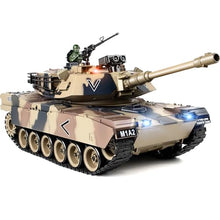 Load image into Gallery viewer, Supdex 1:18 RC Tank that Shoot BBS, 2.4G US M1A2 Remote Control Tank Model Truck Toys