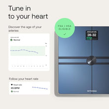 Load image into Gallery viewer, WITHINGS Body Comp - Scale for Body Weight and Complete Body Analysis, Wi-Fi & Bluetooth, Baby Digital Scale, Accurate Visceral Fat, Heart Health, Scales Compatible with Apple