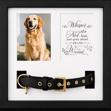 Load image into Gallery viewer, Csfzly Dog Memorial Picture Frame with Collar Holder, Dog Memorial Gifts
