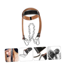 Load image into Gallery viewer, Toddmomy Neck Harness for Strength Training - Head and Neck Trainer with Padded Support for Weight Lifting and Combat Sports Adjustable Builder for Posture and Muscle Strengthening