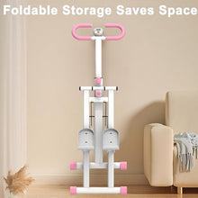 Load image into Gallery viewer, Borcolo Stair Stepper for Home, Vertical Climber Machine for Full-Body Exercise- Pink