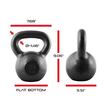 Load image into Gallery viewer, WF Athletic Supply Hammerstone Painted Cast Iron Kettlebells,Available in 10-80 Pounds