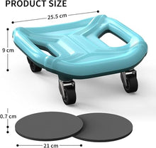 Load image into Gallery viewer, PROIRON Ab Roller with Knee Pads for Abs Workout, Multifunctional Ab Roller Wheel for Abs Workout- Blue