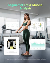 Load image into Gallery viewer, RunStar Smart Scale for Body Weight, Full-Body Bathroom Scale with 8 Electrodes for BMI, Muscle Mass, 3-Metric Display, High-Accuracy Body Composition Monitor with 28 Metrics & App Connectivity