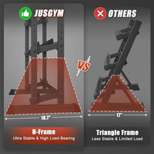 Load image into Gallery viewer, 3-Tier Dumbbell Rack, 1100LB Capacity Adjustable Weight Rack for Home Gym-(Rack Only)