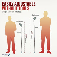 Load image into Gallery viewer, Drynarex Forearm Crutches, Adult