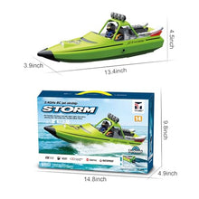 Load image into Gallery viewer, ARRIS Fast RC Jet Boat with Auto Flip & 2 Batteries, High-Speed RC Drift Boat, Weedless Shallow-Water Design