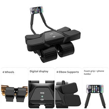 Load image into Gallery viewer, Ab Roller Home Gym Equipment – 4 Wheels Ab Wheel Muscle Roller with Built-in Tracker Ideal Exercise Equipment for Home
