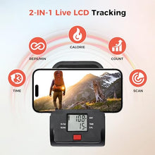 Load image into Gallery viewer, Stair Stepper for Home Gym, Foldable Vertical Climber Workout Machine,-(WHITE)