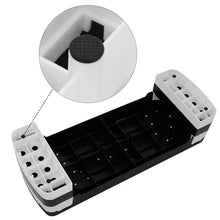 Load image into Gallery viewer, BalanceFrom Aerobic Step Platform Trainer with Adjustable 3-Level Risers, 400 Pound Weight Capacity – Non-Slip Exercise Stepper for Cardio, Strength, and Fitness Workouts at Home or Gym
