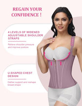 Load image into Gallery viewer, SHAPSHE Waist Trainer for Women, Tummy Control Sports Girdle, Purple-classic - Medium