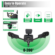Load image into Gallery viewer, YUNLAIGOTOP Leg Stretcher, 220lbs Leg Stretcher Machine, Stretch Machine 200 Degrees Heavy Duty Split Machine for Flexibility, Hip Stretcher for Home Yoga Gym Fitness - Black