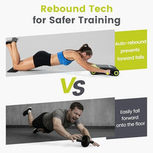 Load image into Gallery viewer, WONDER CORE Slide Fit, Ab Roller Board with 4 Wheels, Automatic Rebound Abdominal Wheel for Core Workout