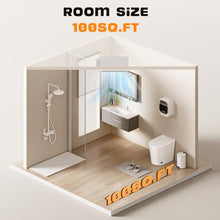 Load image into Gallery viewer, Gopper Ultra Quite Bathroom Exhaust Fan with Light, 120CFM, 1.0 Sones, 6500K, 1000LM, Easy Install, Energy Efficient, 10x10 Mount Ceiling Ventilation Fan