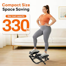 Load image into Gallery viewer, ERGOLIFE Rocking Stepper Side to Side for Home, Workout Machine Portable Compact Side-to-Side Rocker Steppers for Legs, Glutes, Abs