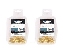 Load image into Gallery viewer, Treble Hooks Size #16, Gold Color, 50 Pcs, Sharp Finish