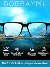 Load image into Gallery viewer, DOERAYMI Blue Blockers Glasses for Women, Bluelight Glasses with Cat Eye Frame for Style, Comfort, Eye Strain Relief (Metal, purple)
